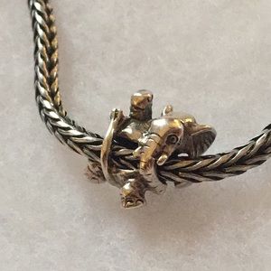Authentic Trollbeads, Circus Elephant charm 11511